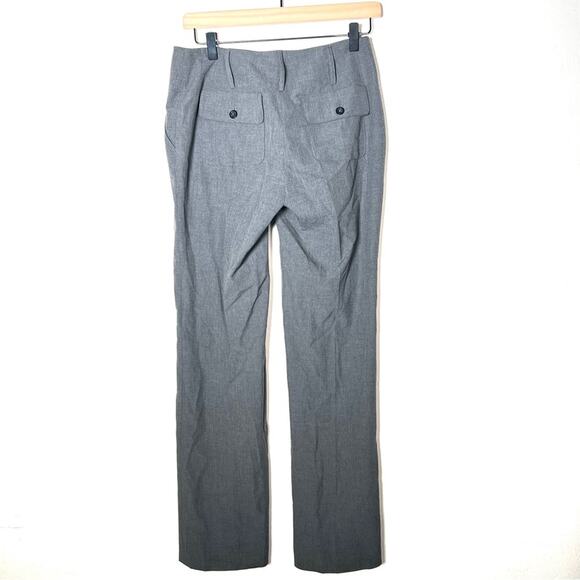 Michael Kors gray straight leg business casual dress pants size 2 B128 - Picture 4 of 4